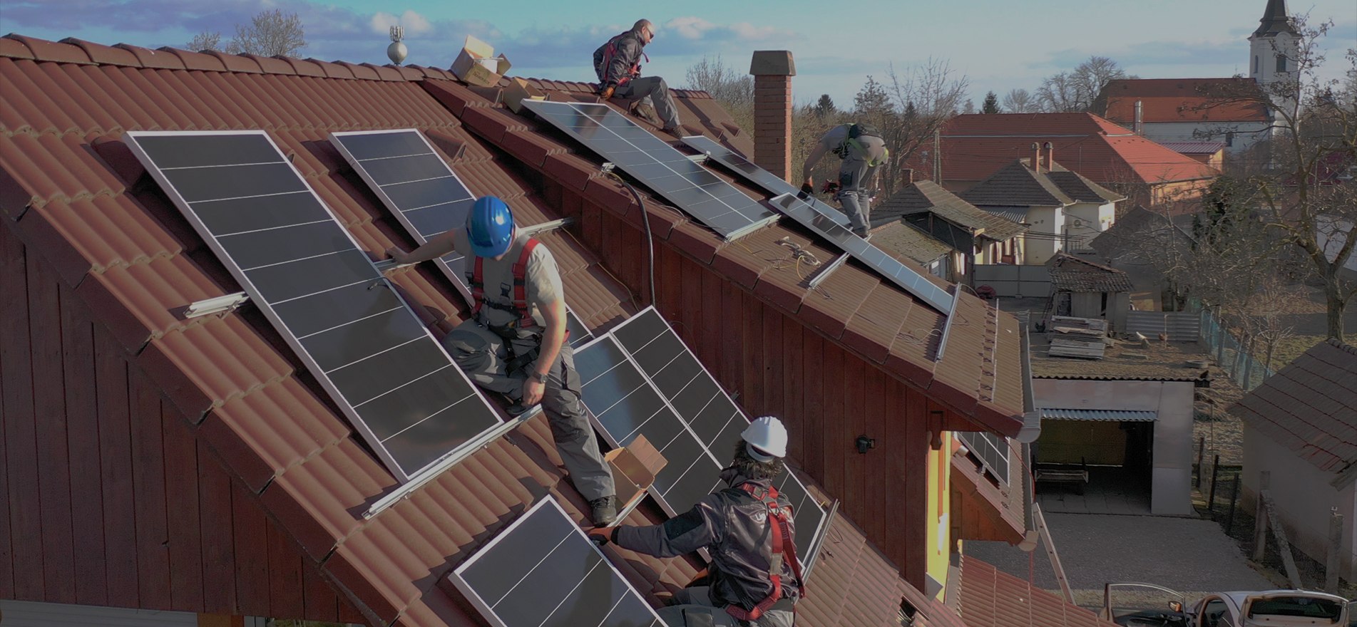 Solarmontagesystem für Ziegeldächer