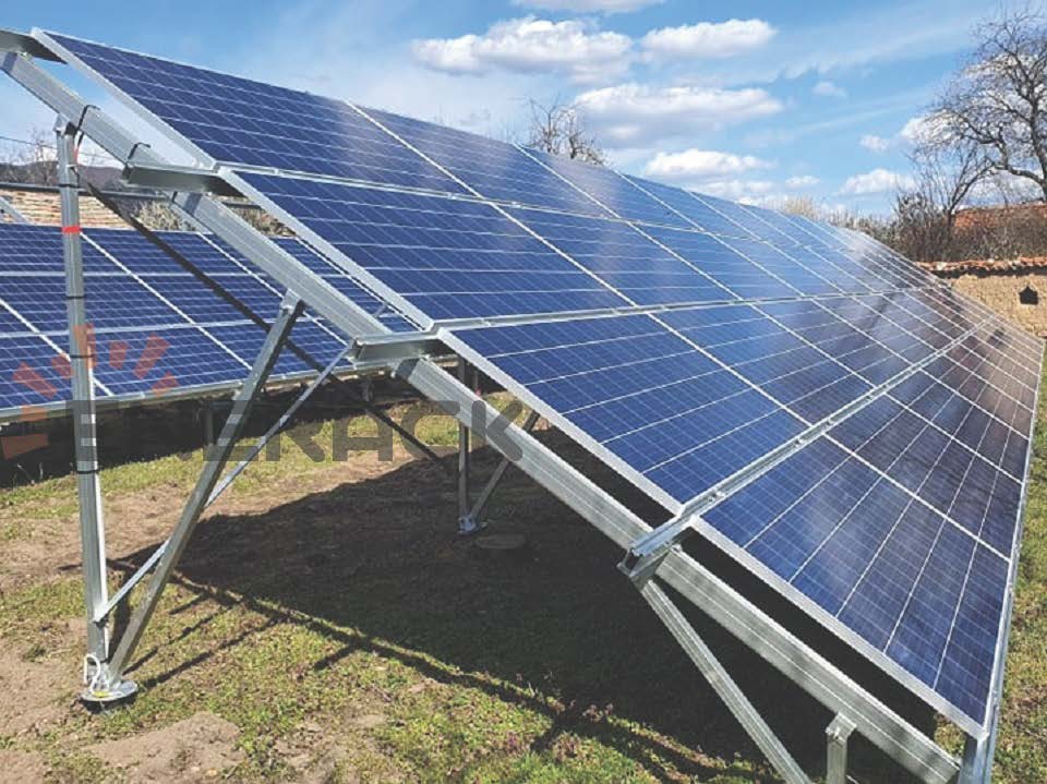 50 kW-Standard Bodenmontagesystem in Bulgarien