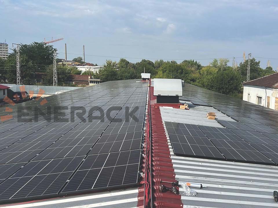 230 kW 29 mm U-Schiene für Trapezbleche in Bulgarien