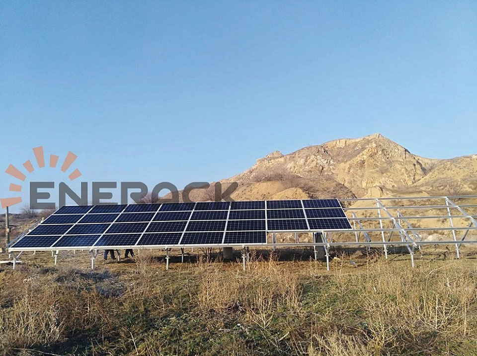 54 kW Standard Bodenmontagesystem in Rumänien