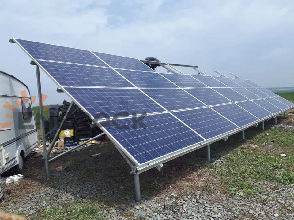 10,5 kW Standard Bodenmontagesystem in Rumänien