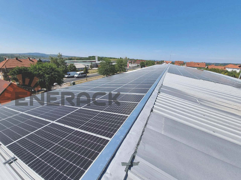 200 kW 26 mm Mini-Schiene für Trapezbleche in Serbien