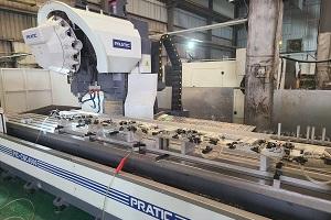 Aluminum extrusion CNC