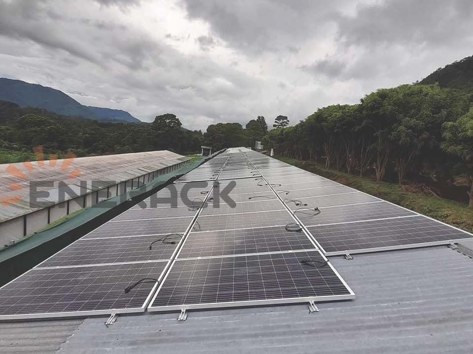 50 kW 26 mm Mini-Schiene für Trapezbleche in Guatemala