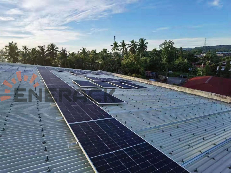 160 kW D01 L-Füße für Wellblech auf den Philippinen