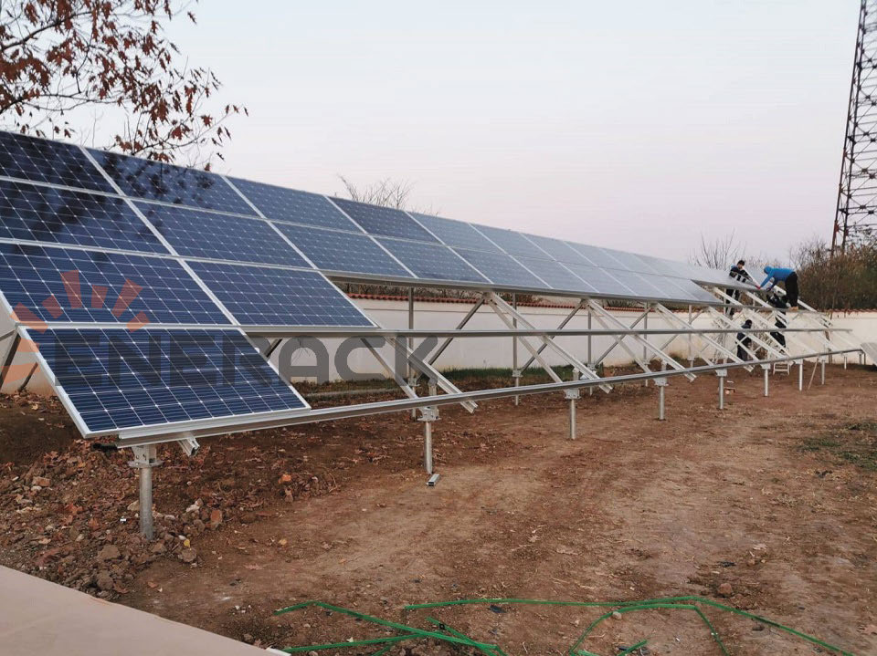 70 kW Standard Bodenmontagesystem in Rumänien